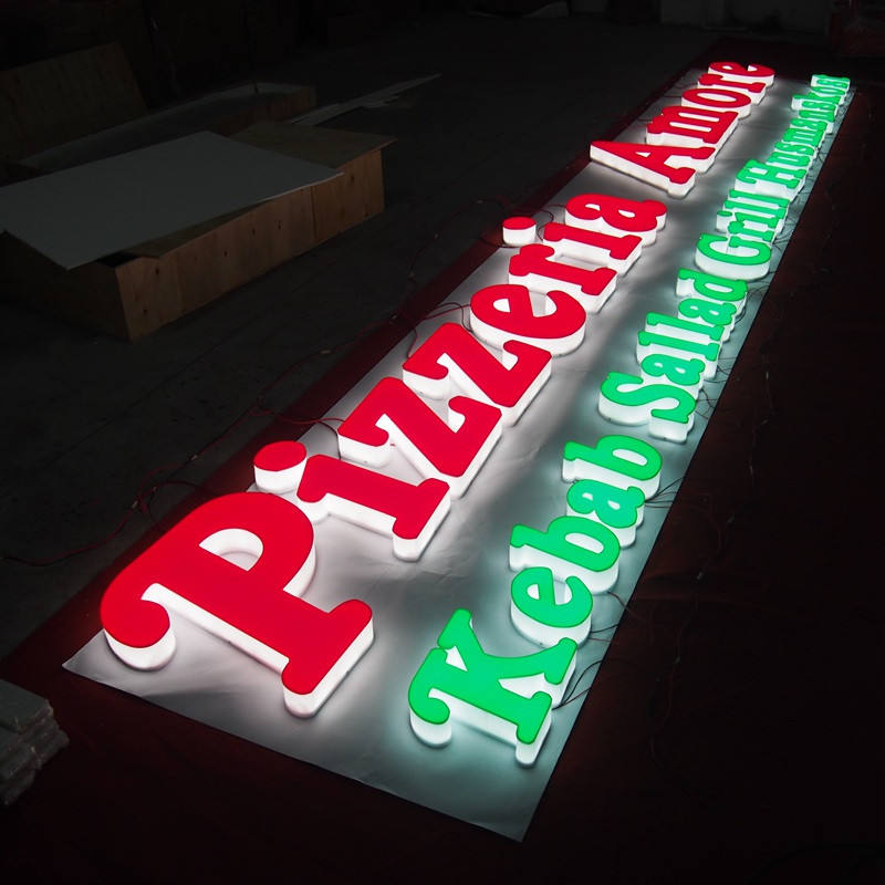 Fabricated Acrylic Full-lit letters插图1